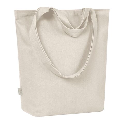 Halfar casual shopper ORGANIC light grey | Without Branding