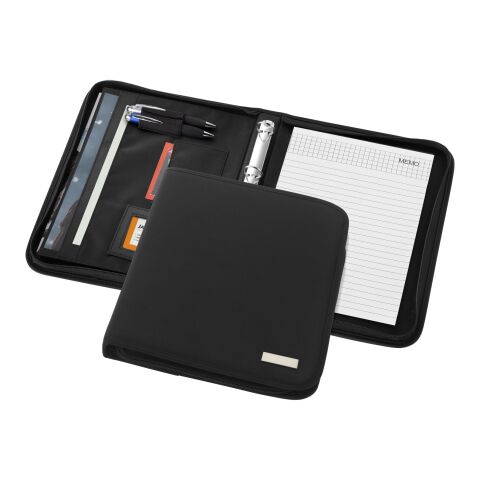 Stanford deluxe A4 zippered portfolio Standard | Solid black | No Branding | not available | not available | not available