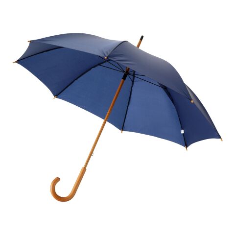 Jova 23&quot; umbrella with wooden shaft &amp; handle Standard | Deep blue | No Branding | not available | not available | not available