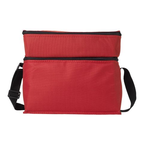 Oslo 2-zippered compartments cooler bag Standard | Red | No Branding | not available | not available | not available