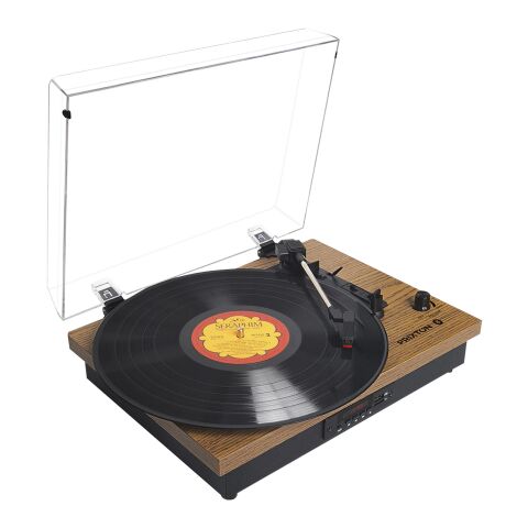 Prixton Studio vinyl turntable Brown | No Branding