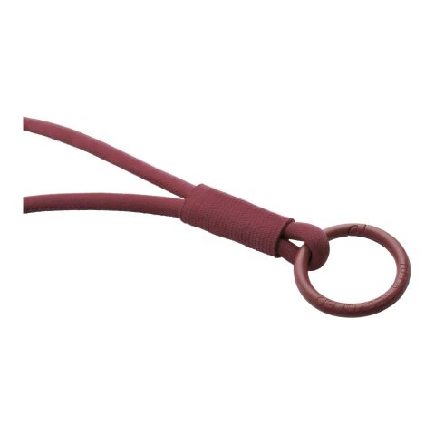 Tubyard lanyard with elastic tube Burgundy | No Branding | not available | not available