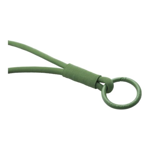Tubyard lanyard with elastic tube Olive | No Branding | not available | not available