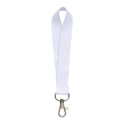 Mini sublimation lanyard - both sides White | 15mm | No Branding | not available | not available