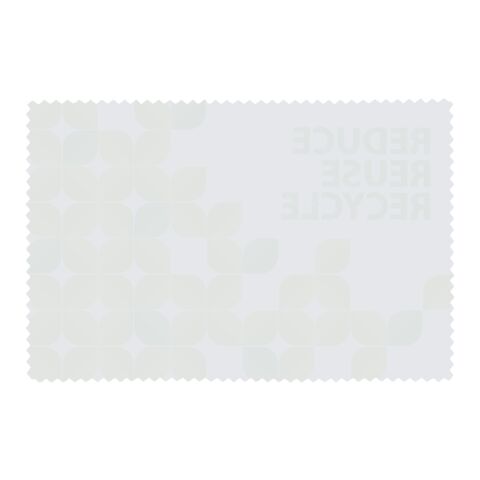 Caro recycled PET cleaning cloth small White | No Branding | not available | not available