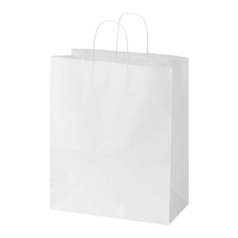 Kraft 80-90 g/m2 paper bag with twisted handles - 32 x 17 x 39 cm White | No Branding | not available | not available