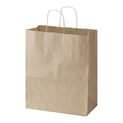Kraft 80-90 g/m2 paper bag with twisted handles - 32 x 17 x 39 cm Kraft brown | No Branding | not available | not available