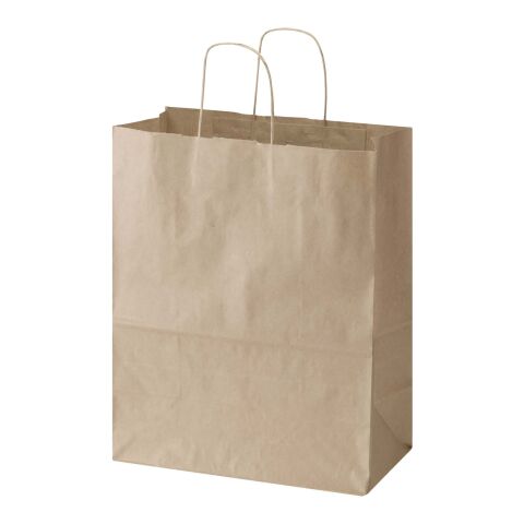 Kraft 80-90 g/m2 paper bag with twisted handles - 25 x 15 x 32 cm Kraft brown | No Branding | not available | not available