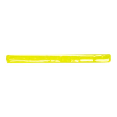 Reflective slap wrap medium Neon yellow | Digital Print | Front (under reflective layer) | 374 mm x 23 mm