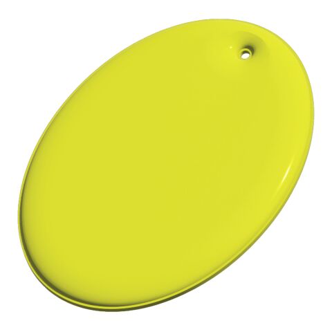 Reflective hanger oval Neon yellow | No Branding | not available | not available