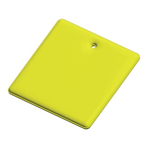 Reflective hanger square Neon yellow | No Branding | not available | not available