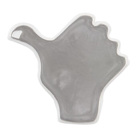 RFX™ S-12 thumb reflective PVC sticker White | No Branding | not available | not available