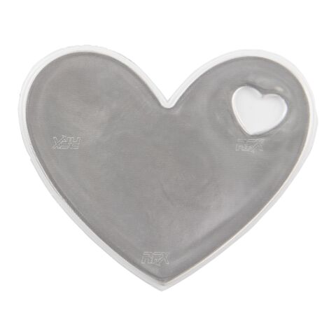 Reflective sticker heart White | No Branding | not available | not available