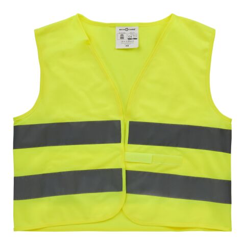 Reflective kids safety vest HW1 (XS) Neon yellow | Not applicable | No Branding | not available | not available