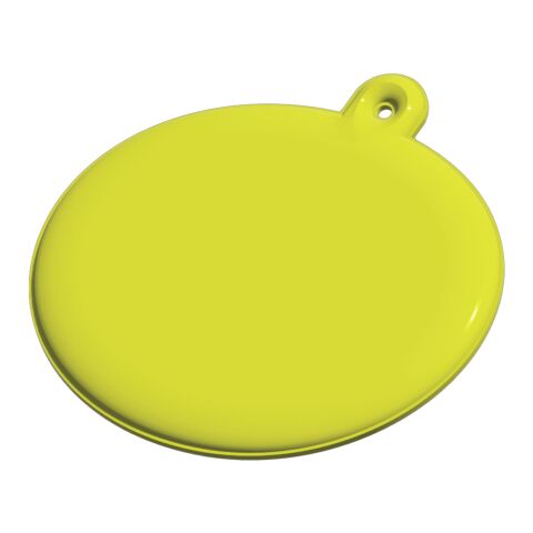 RFX oval reflective tag Neon yellow | not available | No Branding | not available | not available