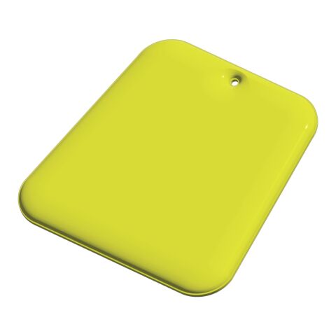 RFX™ trapezium reflective PVC hanger Neon yellow | No Branding | not available | not available