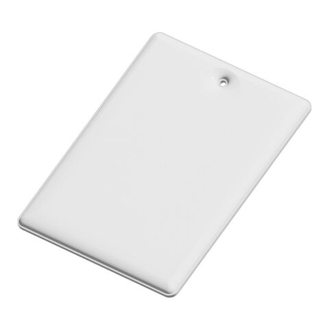 RFX™ rectangular reflective PVC hanger large White | No Branding | not available | not available