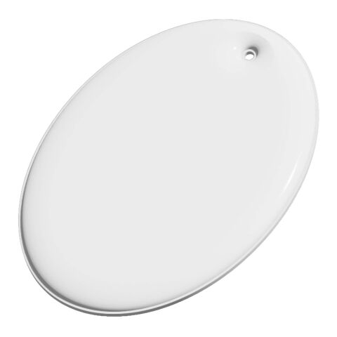 RFX™ H-16 oval lightweight reflective PVC hanger white | No Branding | not available | not available