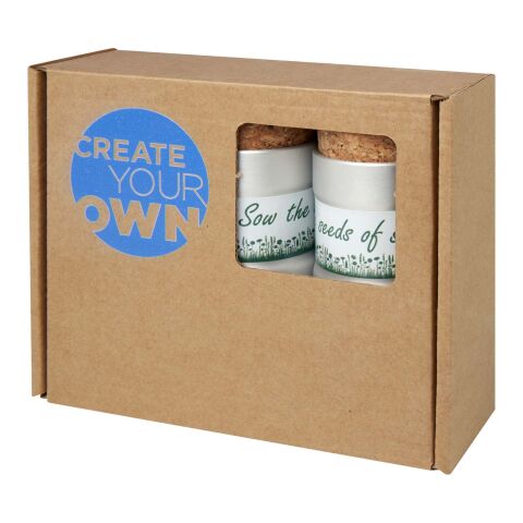 Hey Pots desktop garden herb mix - set of three Silver | Not applicable | No Branding | not available | not available