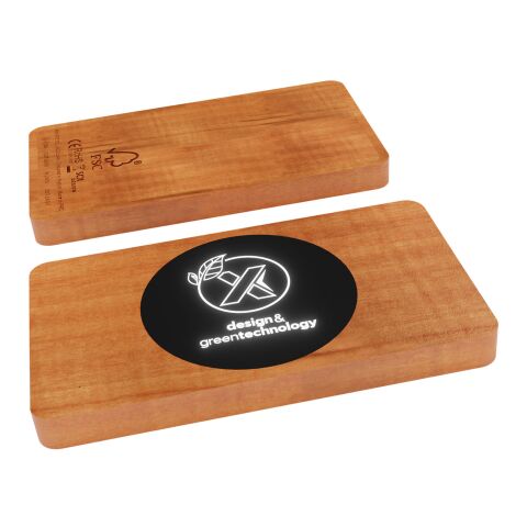 SCX.design P37 5000 mAh light-up wireless wooden powerbank Wood | No Branding | not available | not available