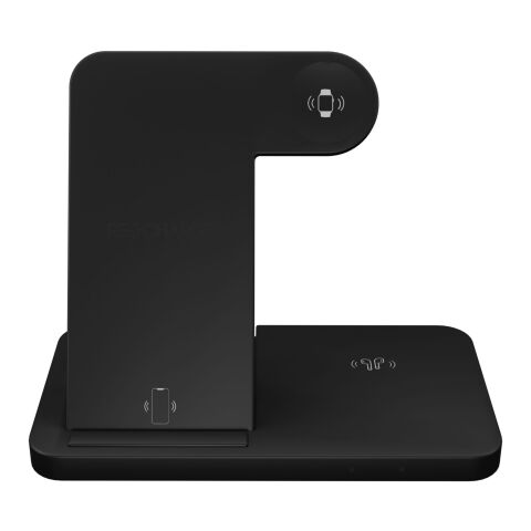 SCX.design W28 3-in-1 wireless charging base with phone stand Solid black | No Branding | not available | not available