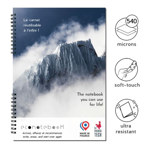 EcoNotebook NA4 with premium cover White | No Branding | not available | not available