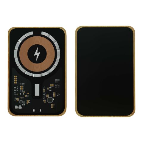SCX.design P27 10.000 mAh MagSafe bamboo power bank Black | No Branding | not available | not available
