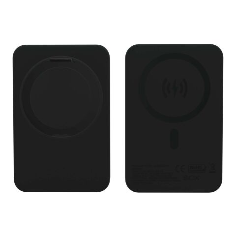 SCX.design P28 5000 mAh power bank with folding ring Black | No Branding | not available | not available