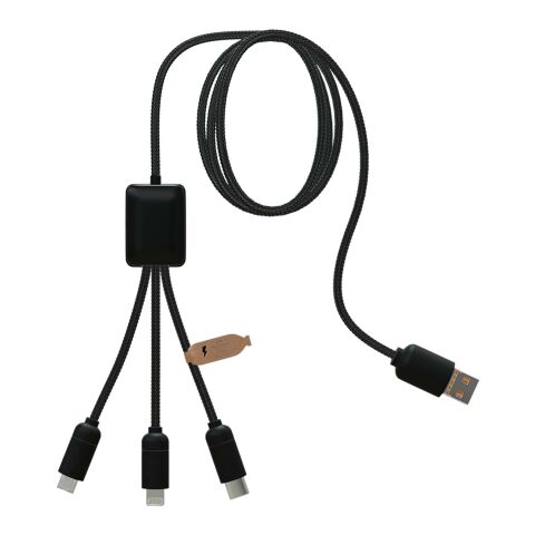 SCX.design C35 5-in-1 charging cable Solid black | No Branding | not available | not available