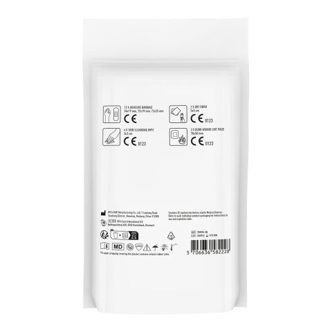 MyKit Travel First Aid Kit with paper pouch White | No Branding | not available | not available