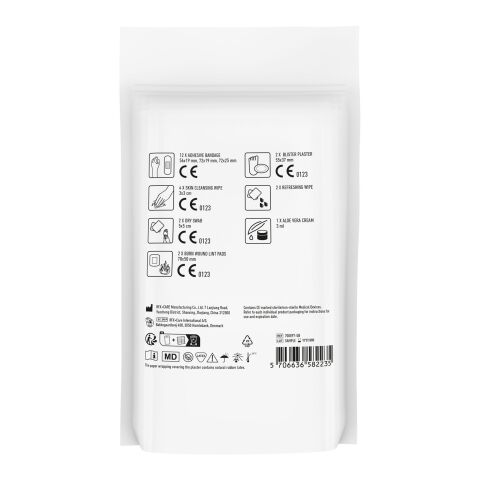 MyKit Travel Plus First Aid Kit with paper pouch White | No Branding | not available | not available