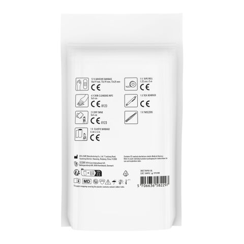 MyKit Pet First Aid Kit with paper pouch White | No Branding | not available | not available