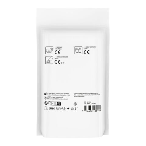MyKit Protection Kit with paper pouch White | No Branding | not available | not available