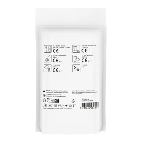 MyKit Sport First Aid Kit with paper pouch White | No Branding | not available | not available