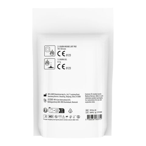 MiniKit Burn First Aid Kit with paper pouch White | Not applicable | No Branding | not available | not available