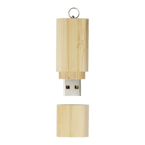 Bamboo USB 2.0 with keyring Natural | No Branding | not available | not available | 2 GB