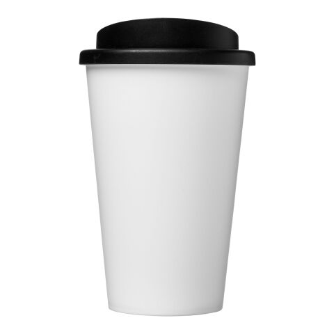 Americano 350 ml insulated tumbler White-Solid black | No Branding | not available | not available