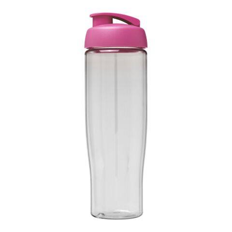 H2O Active® Tempo 700 ml flip lid sport bottle White-Pink | not available | No Branding | not available | not available