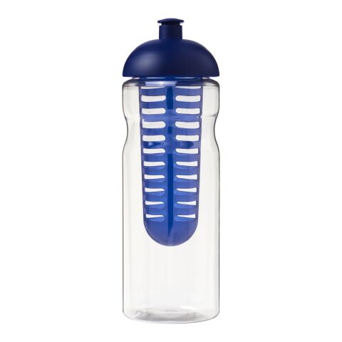 H2O Active® Base 650 ml dome lid sport bottle &amp; infuser White-Blue | No Branding | not available | not available