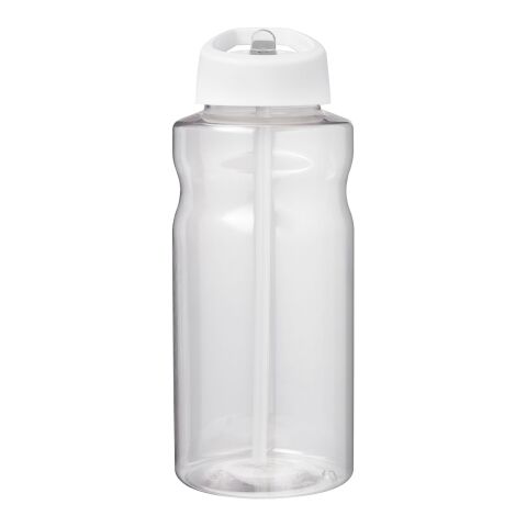 H2O Active® Big Base 1L spout lid sport bottle White | No Branding | not available | not available