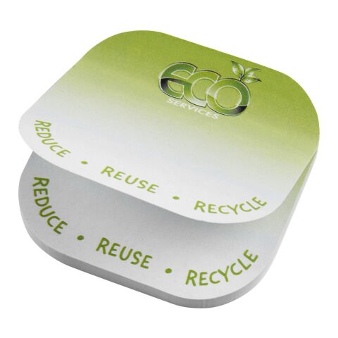 Sticky-Mate® arrow-shaped recycled sticky notes White | No Branding | not available | not available