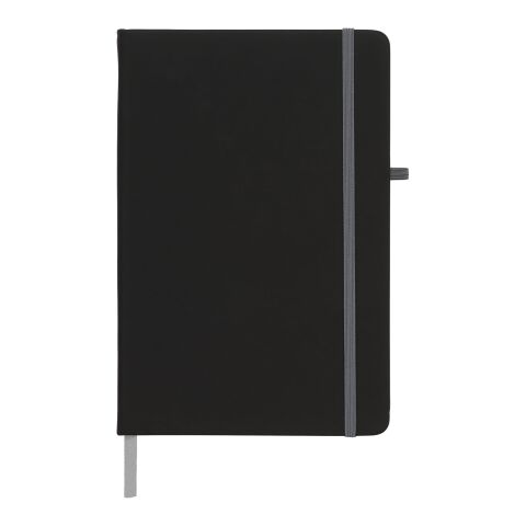 Noir medium notebook Standard | Solid black-Grey | No Branding | not available | not available