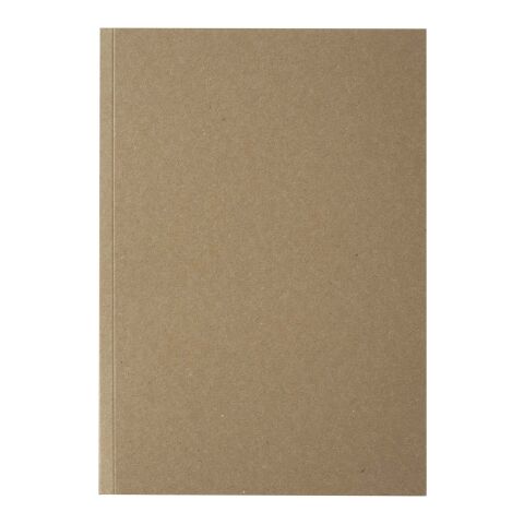 Novella Austen A5 recycled soft cover kraft notebook - 100 sheets Natural | No Branding | not available | not available