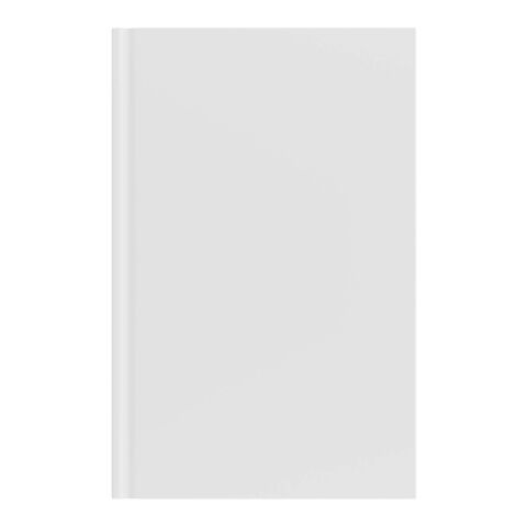 Novella Brontë A5 glossy hard cover notebook - 100 sheets White | No Branding | not available | not available