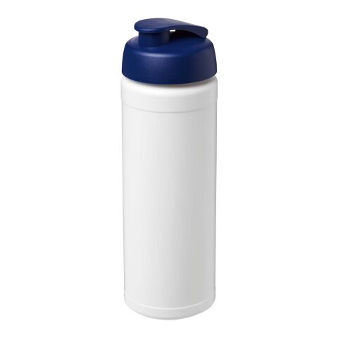 Baseline Rise 750 ml sport bottle with flip lid White-Blue | No Branding | not available | not available