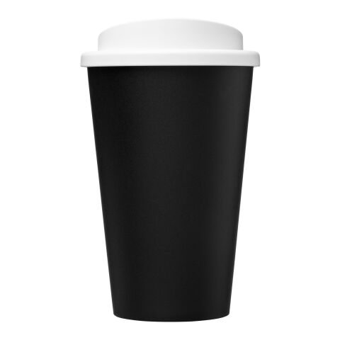 Americano ECO 350 ml recycled tumbler Solid black-White | Not applicable | No Branding | not available | not available
