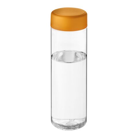 H2O Active® Vibe 850 ml screw cap water bottle White-Orange | not available | No Branding | not available | not available
