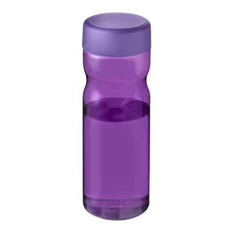 H2O Active® Eco Base 650 ml screw cap water bottle Purple-Purple | not available | No Branding | not available | not available