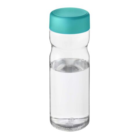 H2O Active® Eco Base 650 ml screw cap water bottle Transparent-Aqua blue | No Branding | not available | not available
