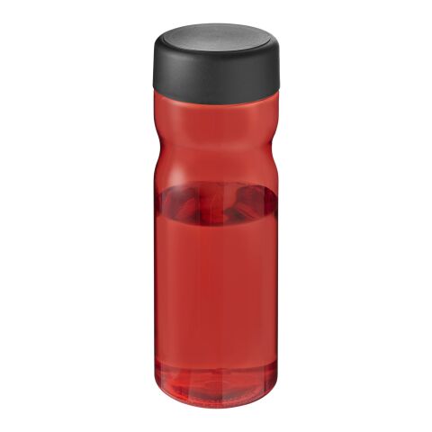 H2O Active® Base Tritan™ 650 ml screw cap sport bottle Red-Solid black | No Branding | not available | not available